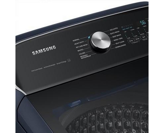 Laveuse à chargement vertical de 6,2 pi³ avec solution de soins pour animaux et lavage super rapide Samsung - WA54CG7150ADA4