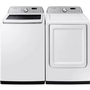 Laveuse à chargement vertical de 5,3 pi³. avec Smart Things Wi-Fi Samsung - WA46CG3505AWA4