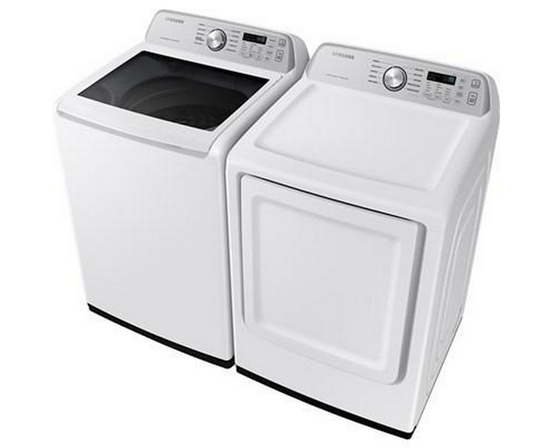 Laveuse à chargement vertical de 5,3 pi³. avec Smart Things Wi-Fi Samsung - WA46CG3505AWA4