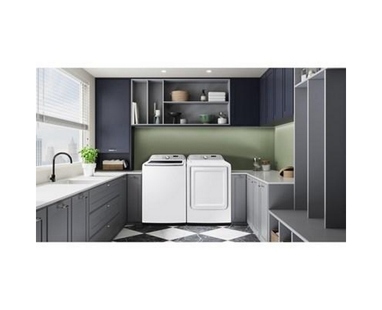 Laveuse à chargement vertical de 5,3 pi³. avec Smart Things Wi-Fi Samsung - WA46CG3505AWA4