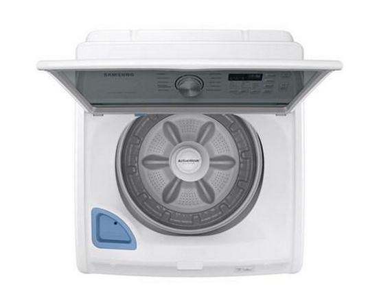 Laveuse à chargement vertical de 5,3 pi³. avec Smart Things Wi-Fi Samsung - WA46CG3505AWA4