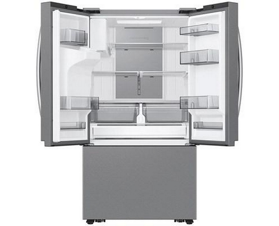 Réfrigérateur trois portes avec porte à deux battants à profondeur de comptoir de 36 po, 25 pi³. avec Family Hub™ Samsung - RF27CG5900SRAC