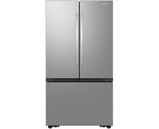 Réfrigérateur trois portes avec porte à deux battants de 36 po, 32 pi³. avec machine à glaçons double Samsung - RF32CG5100SRAA