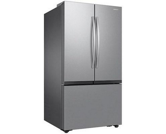 Réfrigérateur trois portes avec porte à deux battants de 36 po, 32 pi³. avec machine à glaçons double Samsung - RF32CG5100SRAA