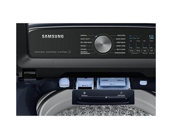 Laveuse à chargement vertical de 6,1 pi³. avec solution de soins animaux Samsung - WA53CG7155ADA4