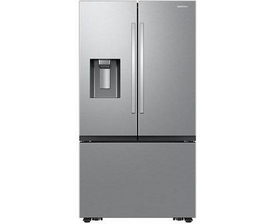 Réfrigérateur trois portes avec porte à deux battants à profondeur de comptoir de 36 po, 25,5 pi³. avec technologie SpaceMax™ Samsung - RF27CG5400SRAA