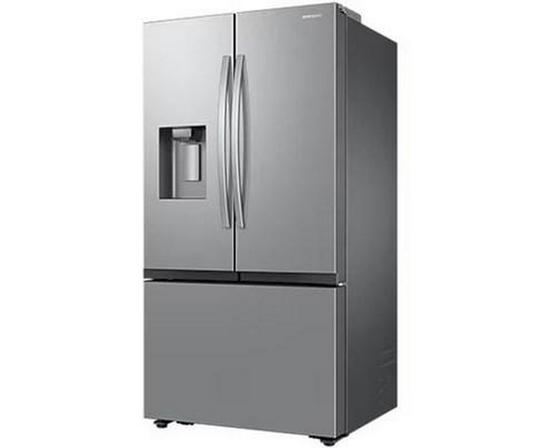 Réfrigérateur trois portes avec porte à deux battants à profondeur de comptoir de 36 po, 25,5 pi³. avec technologie SpaceMax™ Samsung - RF27CG5400SRAA