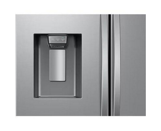 Réfrigérateur trois portes avec porte à deux battants à profondeur de comptoir de 36 po, 25,5 pi³. avec technologie SpaceMax™ Samsung - RF27CG5400SRAA