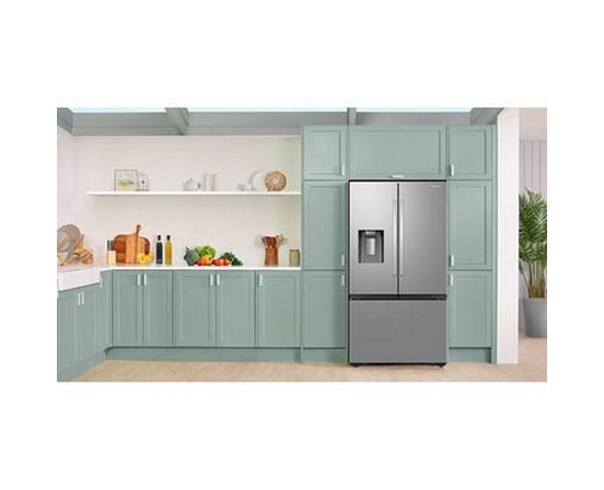 Réfrigérateur quatre portes avec porte à deux battants de 36 po, 31 pi³. avec SmartThings Energy Samsung - RF32CG5400SRAA