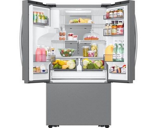 Réfrigérateur quatre portes avec porte à deux battants de 36 po, 31 pi³. avec SmartThings Energy Samsung - RF32CG5400SRAA