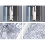 Réfrigérateur quatre portes avec porte à deux battants de 36 po, 31 pi³. avec SmartThings Energy Samsung - RF32CG5400SRAA