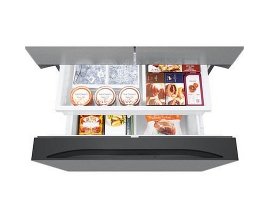 Réfrigérateur quatre portes avec porte à deux battants de 36 po, 31 pi³. avec SmartThings Energy Samsung - RF32CG5400SRAA