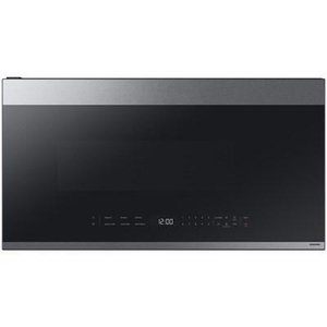 Four à micro-ondes à hotte intégrée Smart Bespoke de 30 po, 2,1 pi³ Samsung - ME21DG6500SR/AC