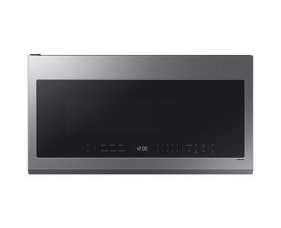 Four à micro-ondes à hotte intégrée Smart de 30 po, 2,1 pi³ Samsung - ME21DG6300SR/AC
