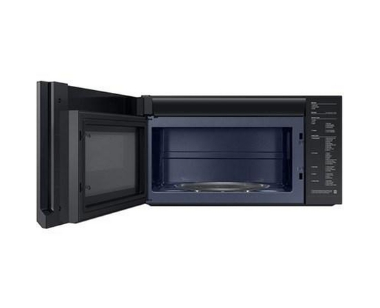 Four à micro-ondes à hotte intégrée Smart de 30 po, 2,1 pi³ Samsung - ME21DG6300SR/AC