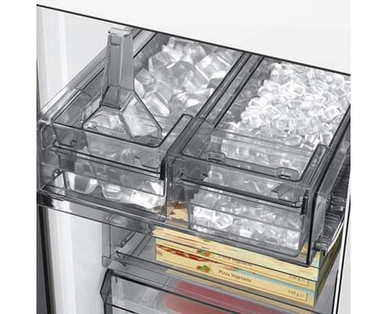 Réfrigérateur quatre portes avec porte à deux battants amovible Bespoke de 36 po, 28,6 pi³. avec Wi-Fi Samsung - RF29DB9600QLAA