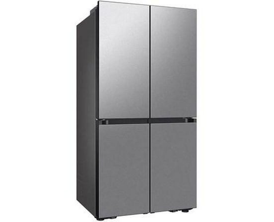 Réfrigérateur quatre portes avec porte à deux battants amovible Bespoke de 36 po, 28,6 pi³. avec Wi-Fi Samsung - RF29DB9600QLAA