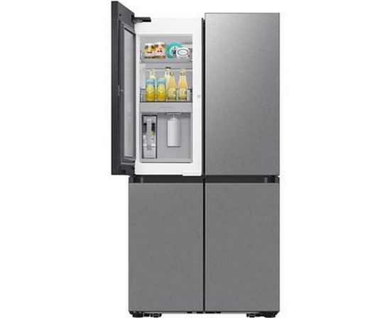 Réfrigérateur quatre portes avec porte à deux battants amovible Bespoke de 36 po, 28,6 pi³. avec Wi-Fi Samsung - RF29DB9600QLAA