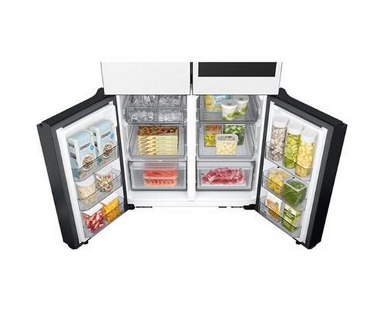 Réfrigérateur à quatre portes avec porte à deux battants Bespoke de 36 po, 23 pi³ Samsung - RF23DB990012AC