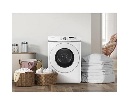 Sécheuse électrique de 7,5 pi³. avec pompe à chaleur et SmartThings Samsung - DV45DG6000HWAC