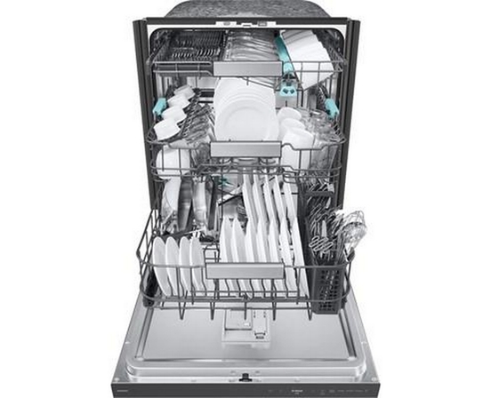 Lave-vaisselle encastré Bespoke avec troisième panier Samsung - DW90F89T0USRAA