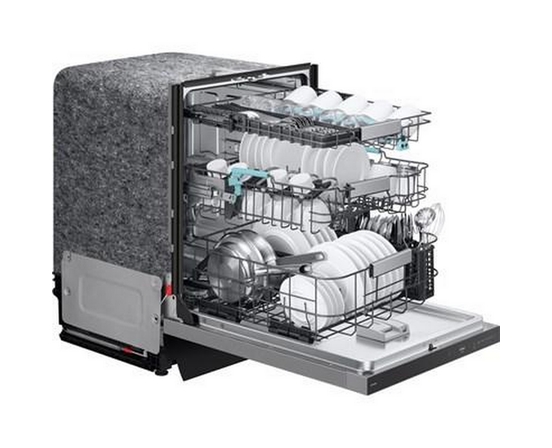 Lave-vaisselle encastré Bespoke avec troisième panier Samsung - DW90F89T0USRAA