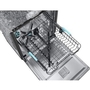 Lave-vaisselle encastré Bespoke avec troisième panier Samsung - DW90F89T0UMTAA