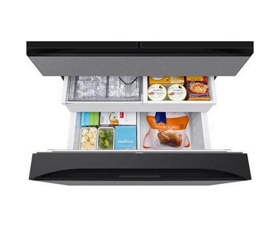 Réfrigérateur 4 Portes Bespoke AI de 36 po, 29 Pi³, avec Écran d’Accueil IA Samsung - RF90F29BECRAA