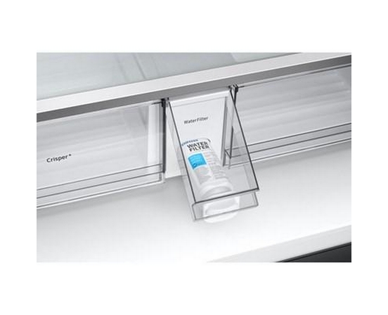 Réfrigérateur 4 Portes Bespoke AI de 36 po, 29 Pi³, avec Écran d’Accueil IA Samsung - RF90F29BECRAA
