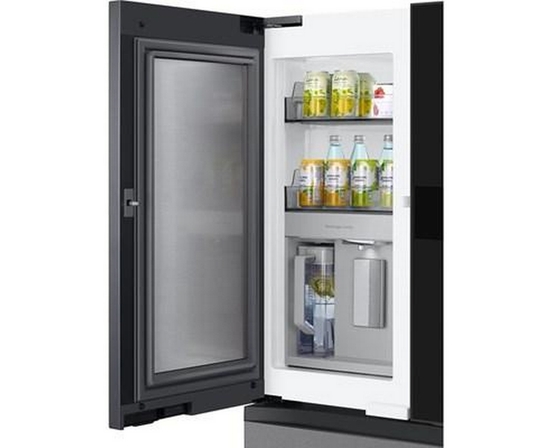 Réfrigérateur 4 Portes Bespoke AI de 36 po, 29 Pi³, avec Écran d’Accueil IA Samsung - RF90F29BECRAA