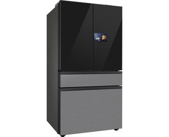 Réfrigérateur 4 Portes Bespoke AI de 36 po, 29 Pi³, avec Écran d’Accueil IA Samsung - RF90F29BECRAA