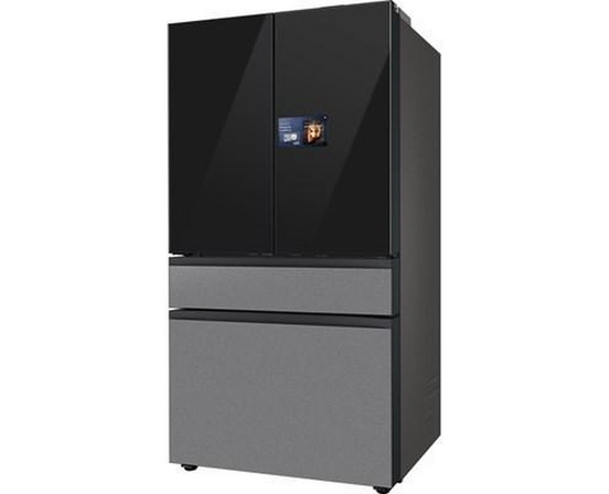 Réfrigérateur 4 Portes Bespoke AI de 36 po, 29 Pi³, avec Écran d’Accueil IA Samsung - RF90F29BECRAA