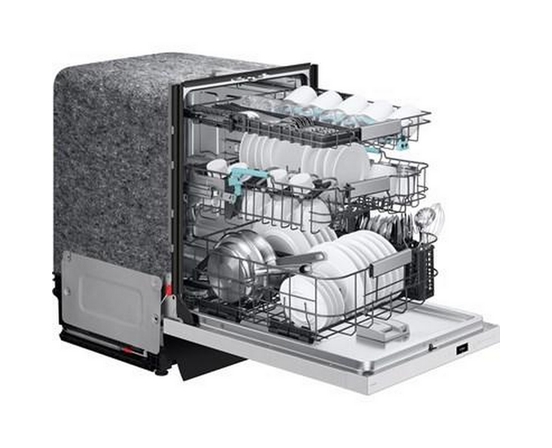 Lave-vaisselle encastré Bespoke avec troisième panier Samsung - DW90F89T0U12AA