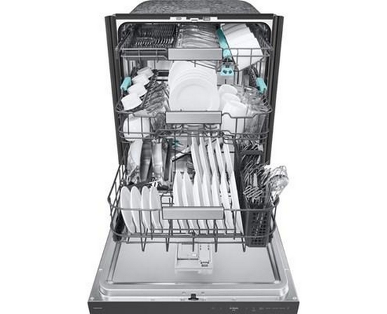 Lave-vaisselle encastré Bespoke avec porte à ouverture automatique Samsung - DW90F89P0USRAA