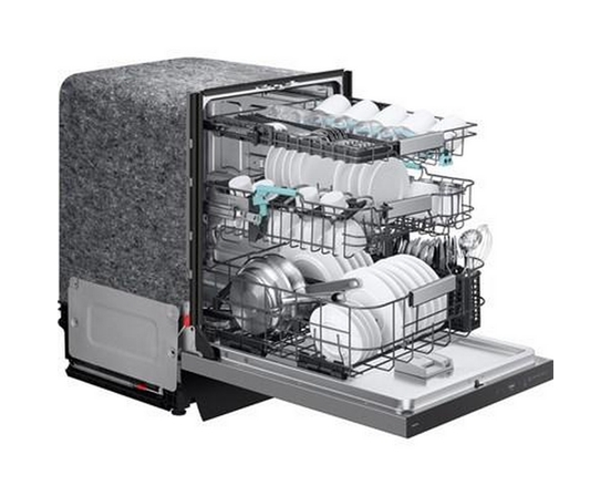 Lave-vaisselle encastré Bespoke avec porte à ouverture automatique Samsung - DW90F89P0USRAA