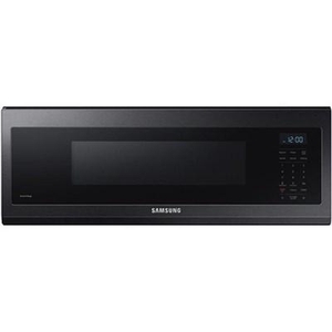 Four à micro-ondes intelligent de 30 po et 1,1 pi³., à hotte intégrée avec Wi-Fi et contrôle vocal Samsung - ME11F7510MT/AC