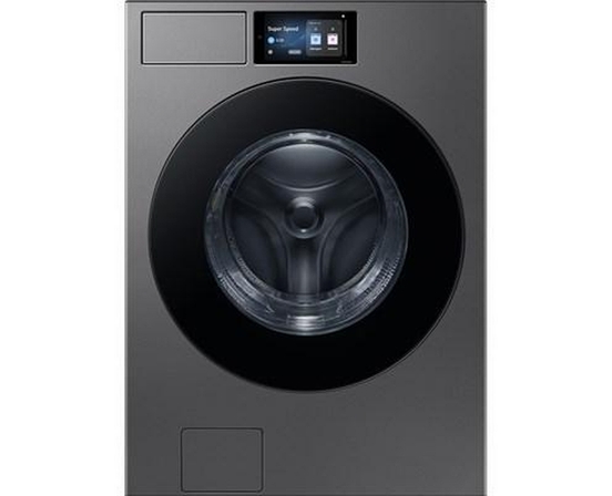 Laveuse frontale Bespoke AI série F90 de 6,1 pi³ avec détection intelligente des tissus Samsung - WF90F53ADSA5