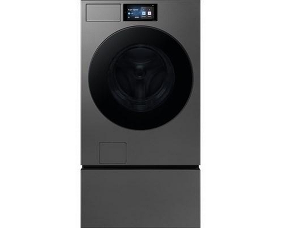 Laveuse frontale Bespoke AI série F90 de 6,1 pi³ avec détection intelligente des tissus Samsung - WF90F53ADSA5
