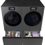 Laveuse frontale Bespoke AI série F90 de 6,1 pi³ avec détection intelligente des tissus Samsung - WF90F53ADSA5