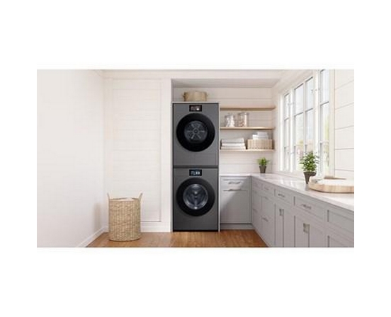 Laveuse frontale Bespoke AI série F90 de 6,1 pi³ avec détection intelligente des tissus Samsung - WF90F53ADSA5