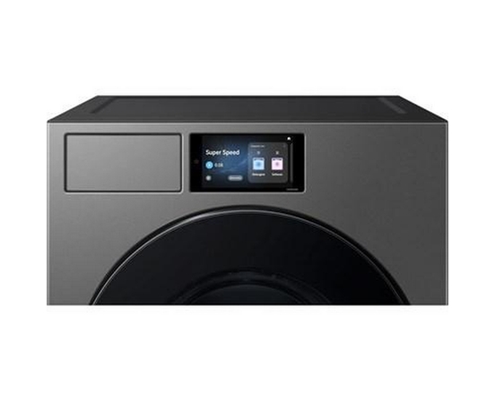 Laveuse frontale Bespoke AI série F90 de 6,1 pi³ avec détection intelligente des tissus Samsung - WF90F53ADSA5