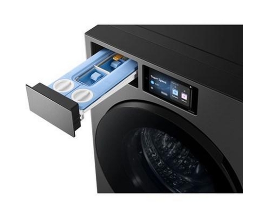 Laveuse frontale Bespoke AI série F90 de 6,1 pi³ avec détection intelligente des tissus Samsung - WF90F53ADSA5