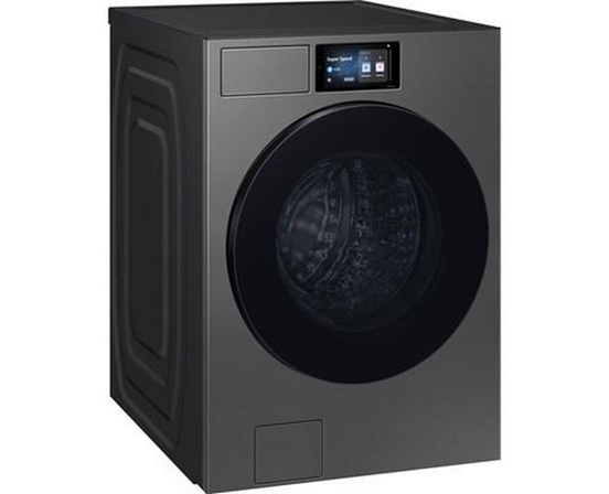 Laveuse frontale Bespoke AI série F90 de 6,1 pi³ avec détection intelligente des tissus Samsung - WF90F53ADSA5