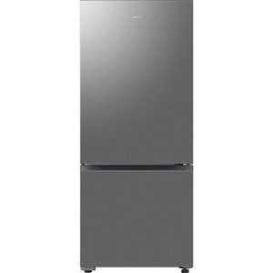 Réfrigérateur à congélateur inférieur à profondeur de comptoir de 28 po, 15 pi³. avec mode d’économie d’énergie intelligent SmartThings AI Samsung - RB15DG6000SRAA