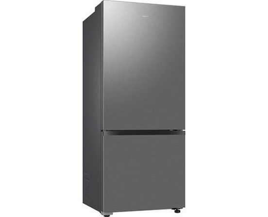 Réfrigérateur à congélateur inférieur à profondeur de comptoir de 28 po, 15 pi³. avec mode d’économie d’énergie intelligent SmartThings AI Samsung - RB15DG6000SRAA