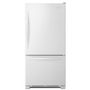 Réfrigérateur à congélateur inférieur de 33 po, 22 pi³ avec machine à glaçons Whirlpool - WRB322DMBW