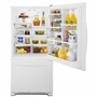 Réfrigérateur à congélateur inférieur de 33 po, 22 pi³ avec machine à glaçons Whirlpool - WRB322DMBW