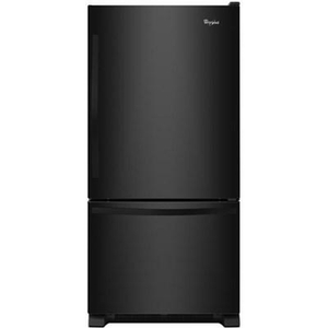 Réfrigérateur à congélateur inférieur de 33 po, 22 pi³ avec machine à glaçons Whirlpool - WRB322DMBB