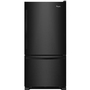 Réfrigérateur à congélateur inférieur de 33 po, 22 pi³ avec machine à glaçons Whirlpool - WRB322DMBB