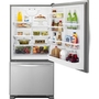 Réfrigérateur à congélateur inférieur de 33 po, 22 pi³ avec machine à glaçons Whirlpool - WRB322DMBM
